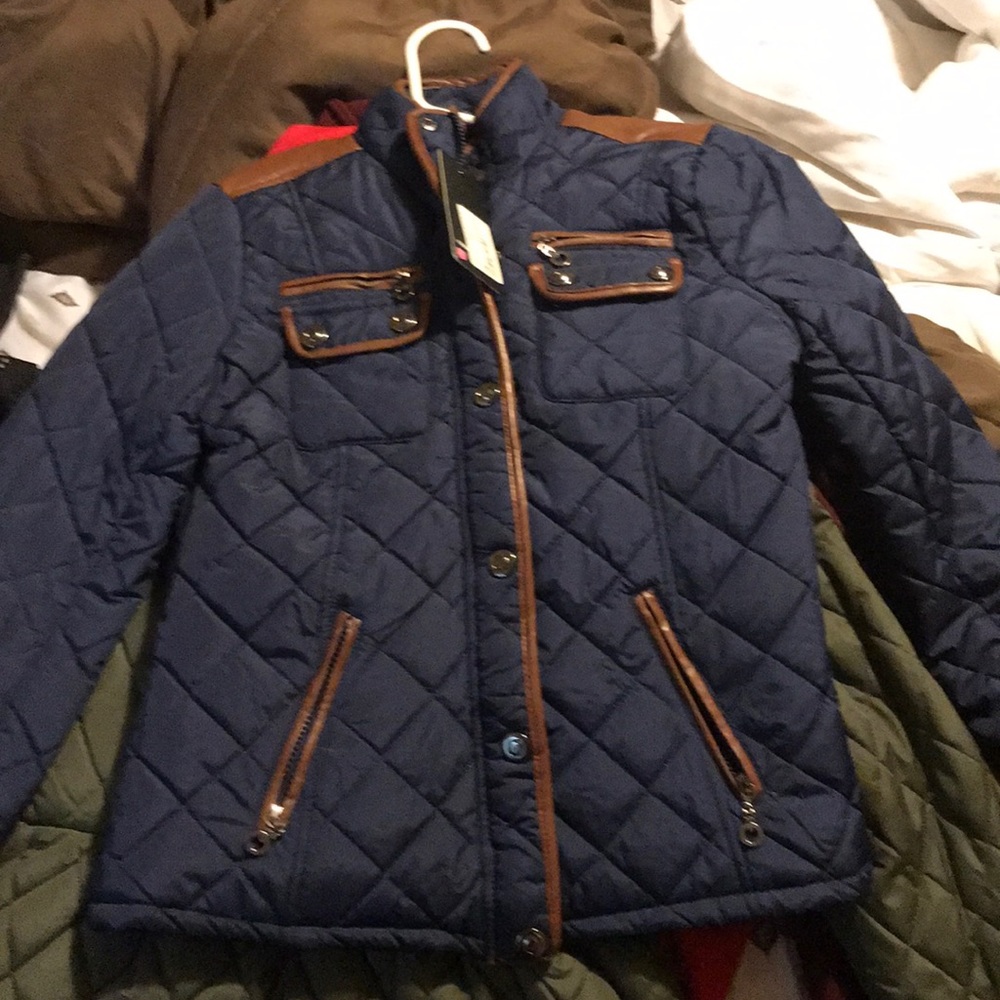 Navy blue jacket